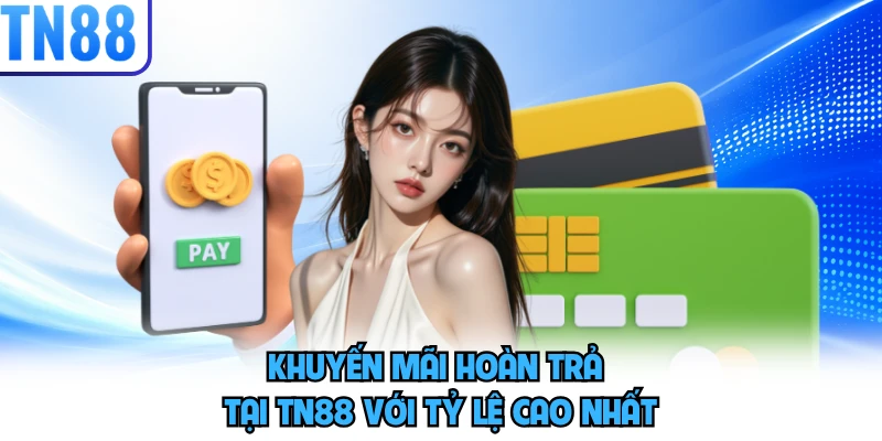 Khuyến mãi hoàn trả tại TN88 với tỷ lệ cao nhất